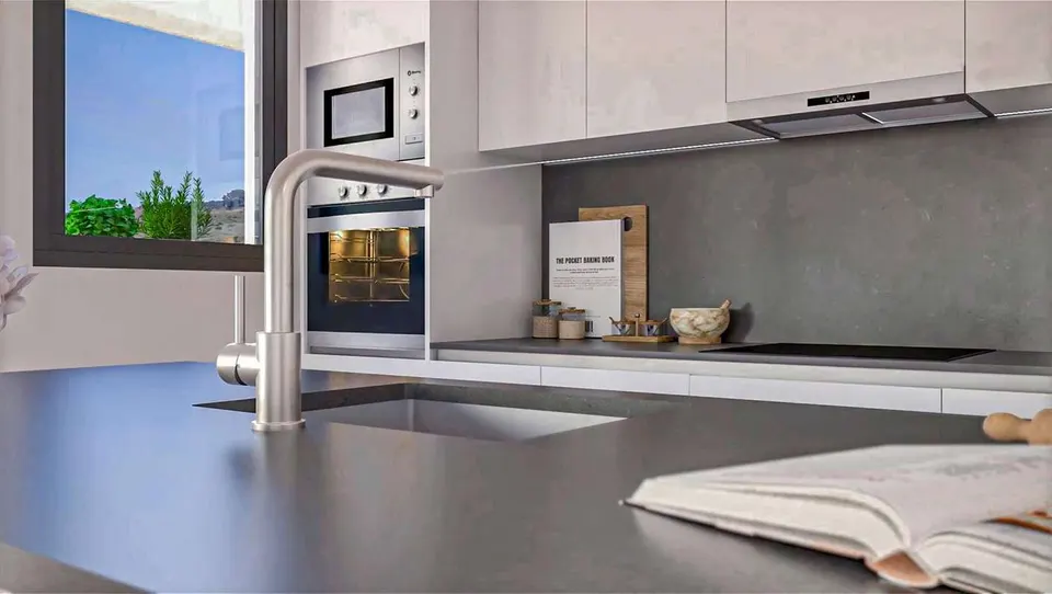 Penthouse z widokiem w Casares — zdjęcie