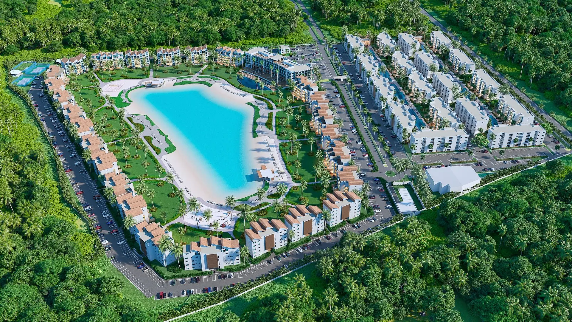 Apartamenty z prywatną laguną i plażą — zdjęcie 23