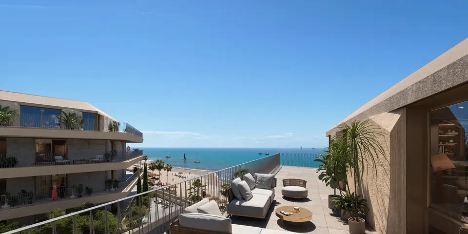 Apartamenty przy plaży w Manilvie — zdjęcie