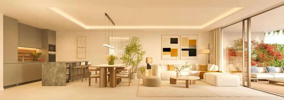 Apartament z ogrodem w Benalmádena — zdjęcie