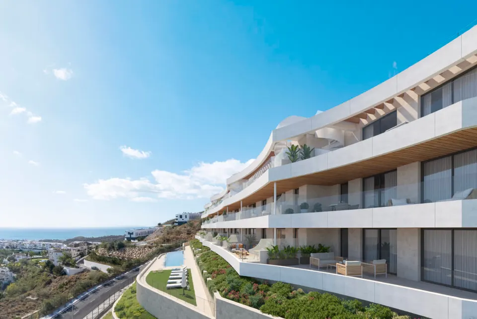 Apartamenty z tarasami w Rincón de la Victoria — zdjęcie