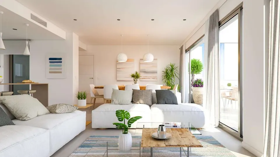 Apartament z tarasem w Casares — zdjęcie