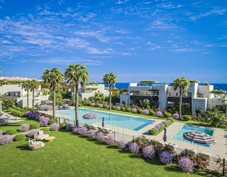 Penthouse z widokiem na morze w Casares — zdjęcie