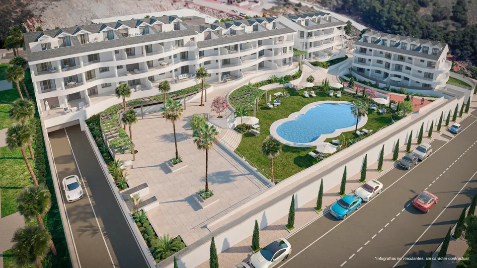 Apartamenty blisko plaży w Benalmádenie — zdjęcie