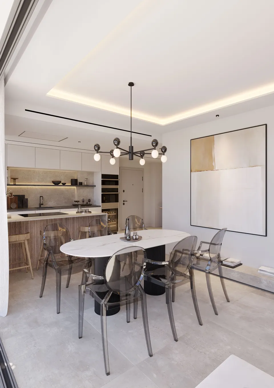 Apartamenty z prywatnym basenem w Esteponie — zdjęcie