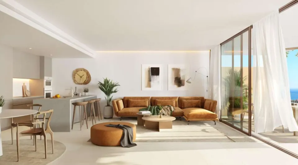 Apartament z widokiem na morze w Fuengiroli — zdjęcie