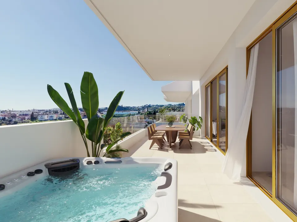 Apartamenty z basenem w Fuengiroli — zdjęcie