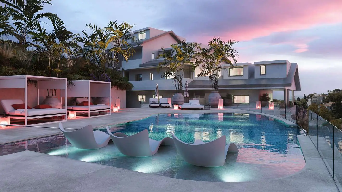 Penthouse blisko morza w Benalmádena