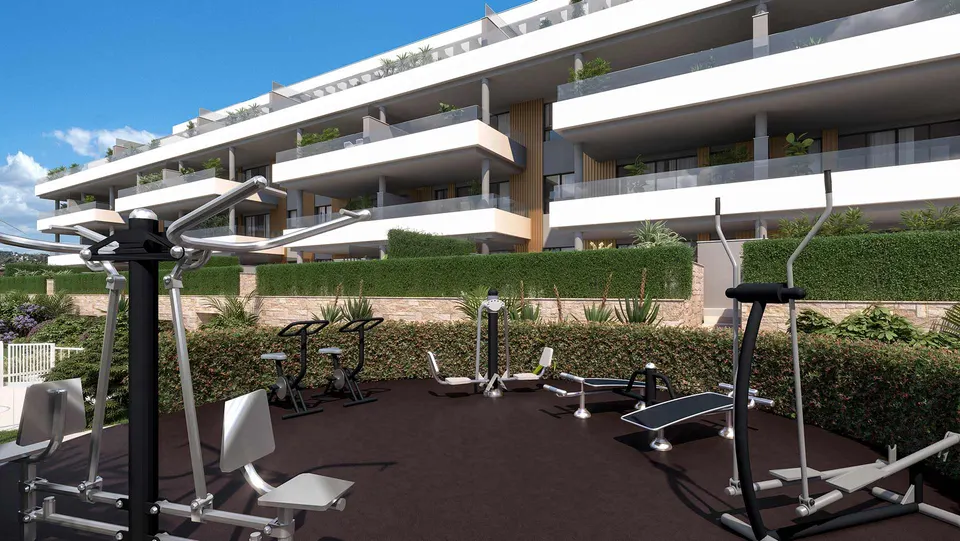 Apartamenty z tarasami w Torremolinos — zdjęcie