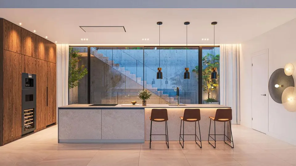 Penthouse z widokiem na morze w Manilva — zdjęcie