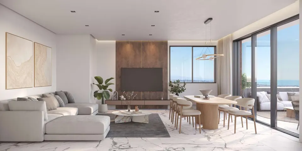 Apartament z luksusowymi apartamentami w Esteponie — zdjęcie