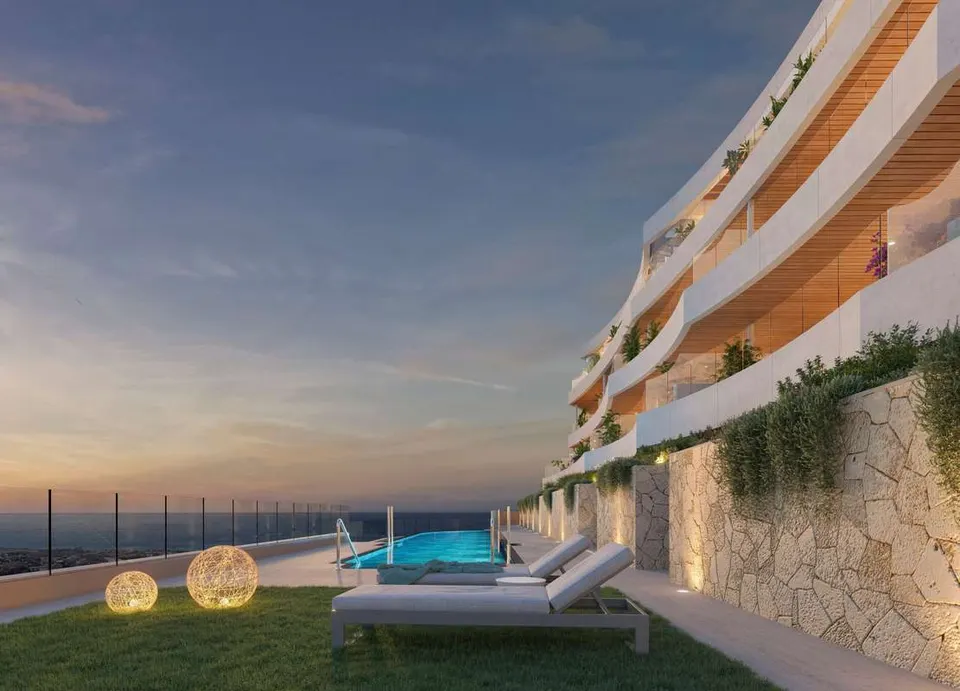 Apartament z widokiem na morze w Rincon de la Victoria — zdjęcie