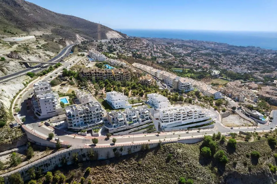 Apartament z widokiem na morze w Benalmádenie — zdjęcie