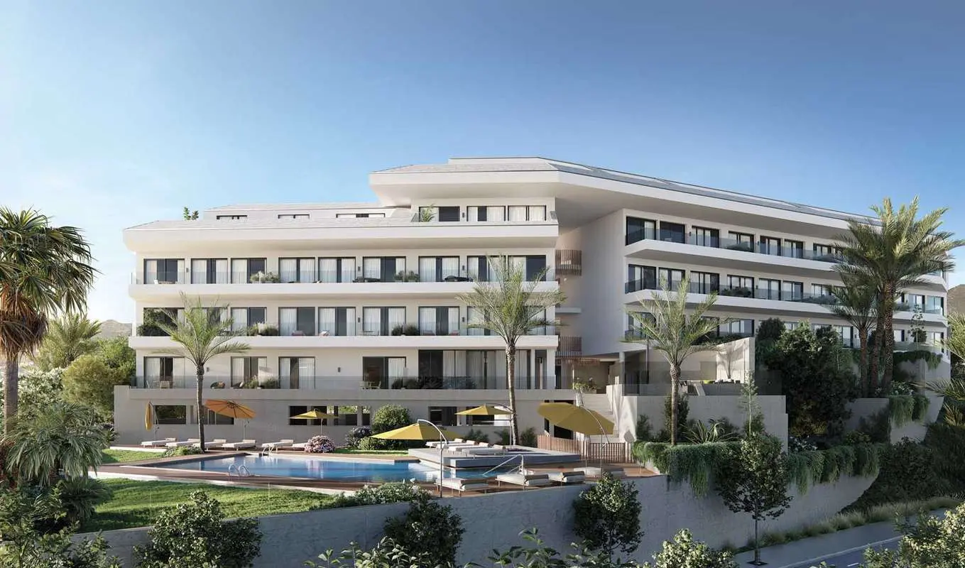 Penthouse z widokiem na morze w Fuengiroli