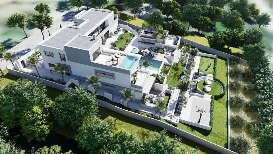 Nieruchomość z widokiem na pole golfowe w Sotogrande — zdjęcie