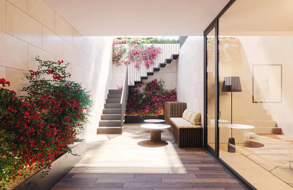 Apartament z ogrodem w Esteponie — zdjęcie