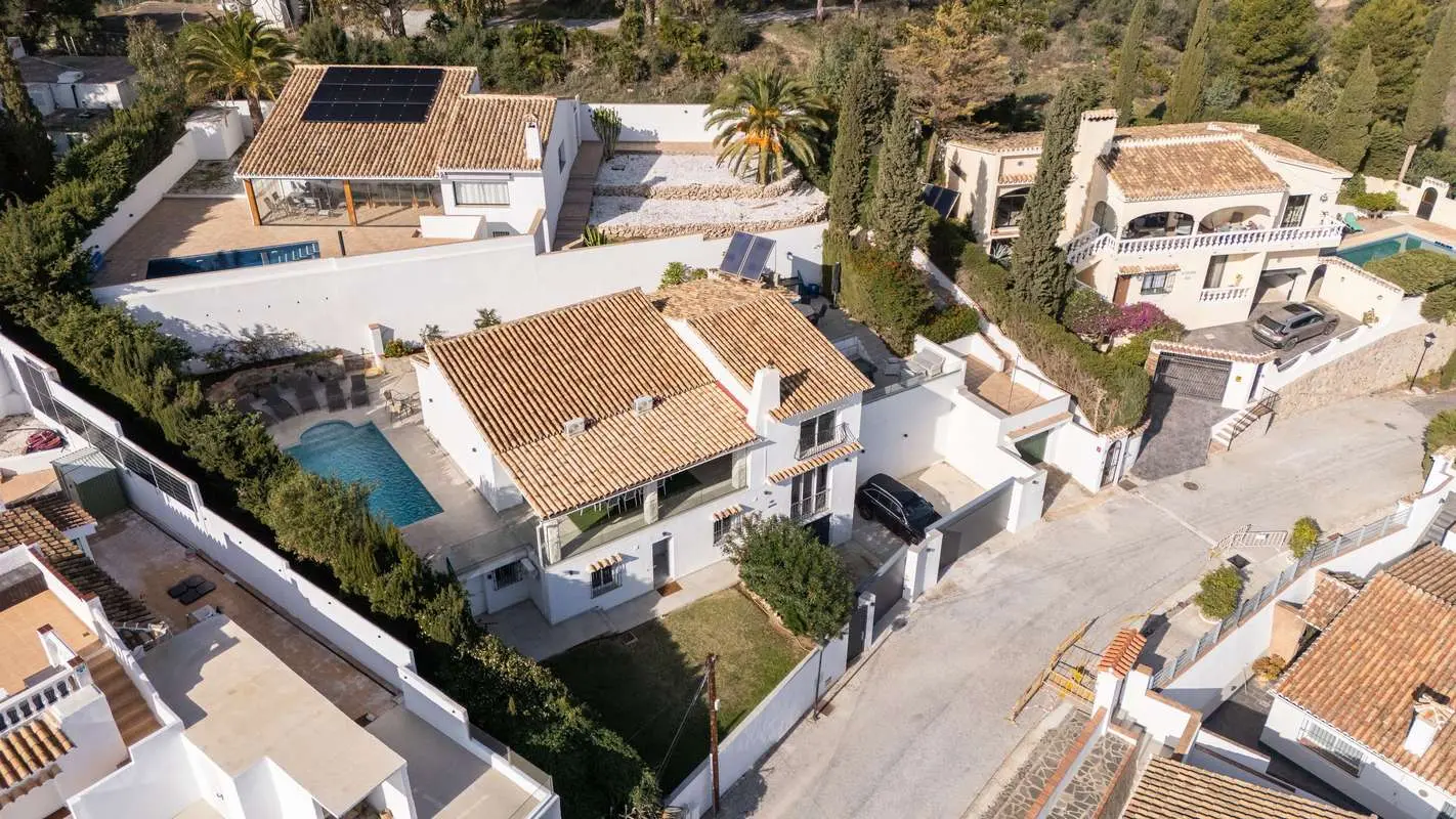 Dom szeregowy z widokiem na morze w Mijas