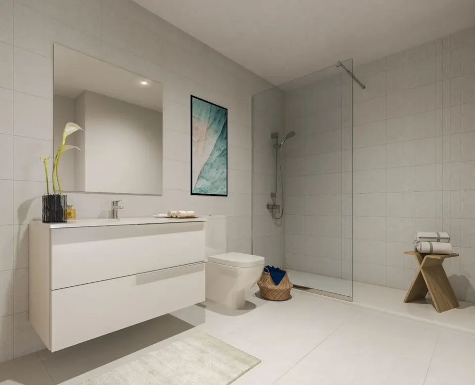 Apartamenty z widokiem na morze w Esteponie — zdjęcie