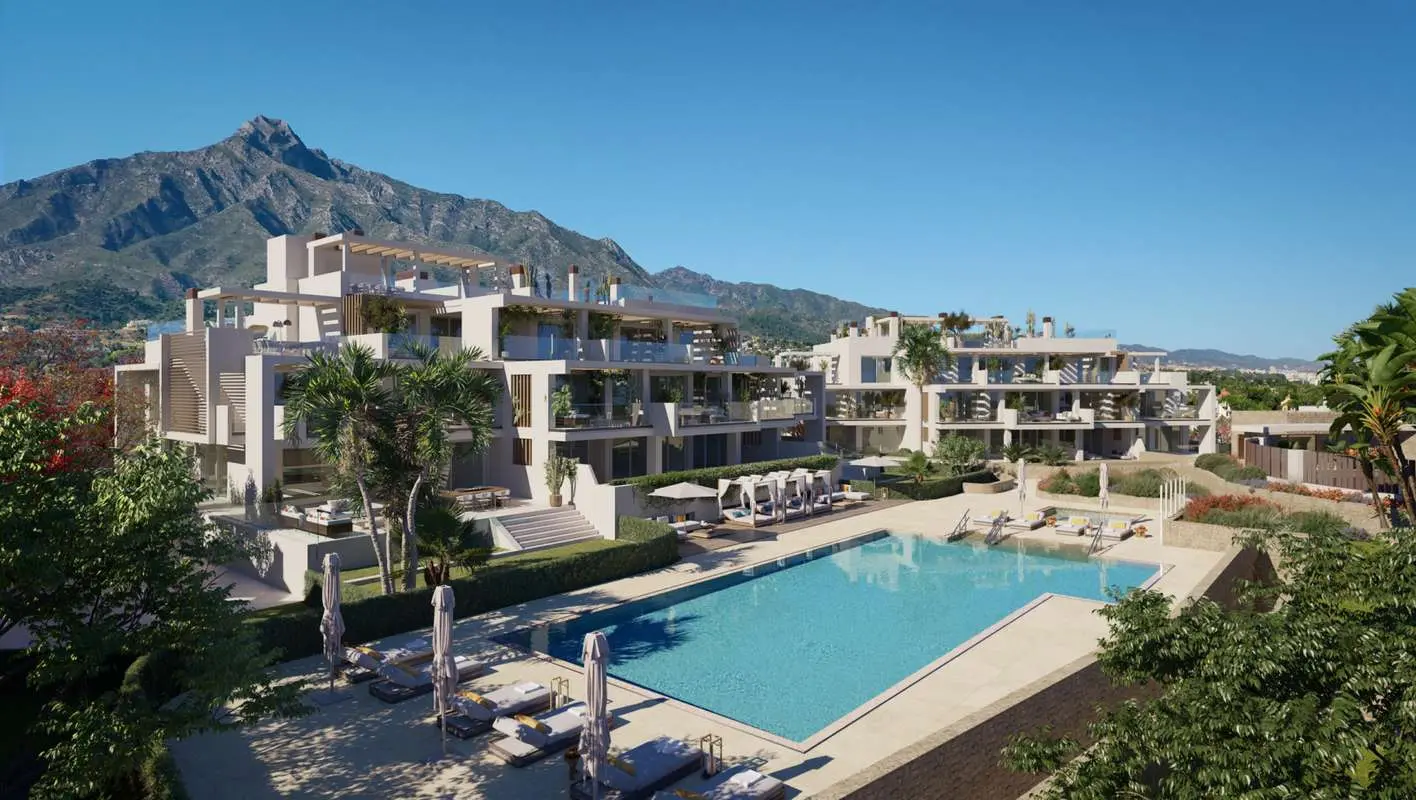 Penthouse z prywatnym basenem w Marbelli