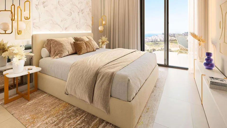 Apartament z prywatnym tarasem w Mijas — zdjęcie