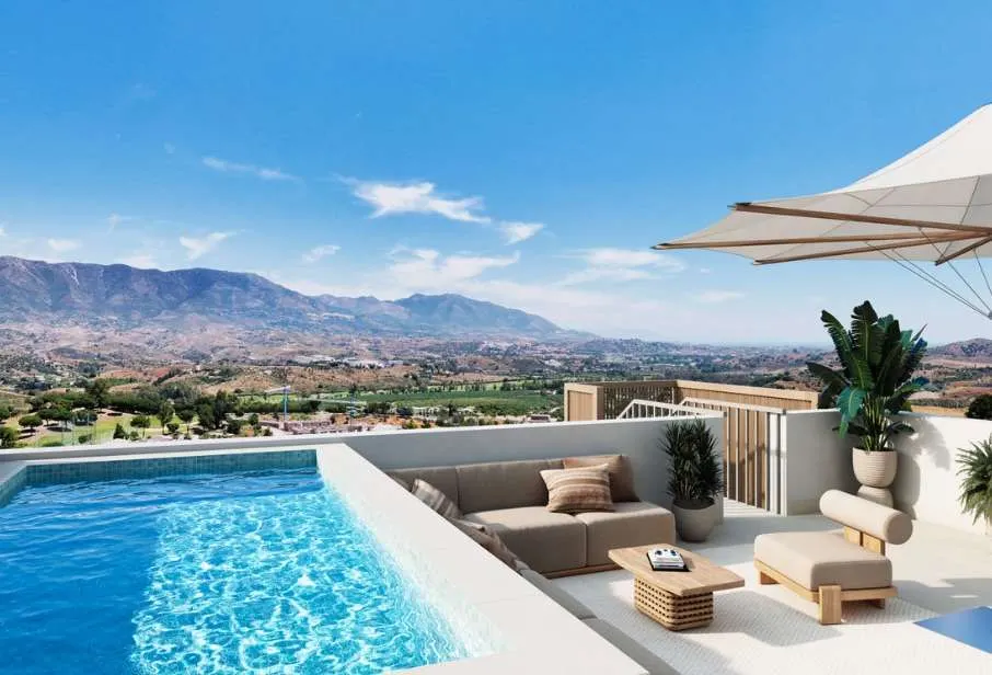 Apartamenty przy polu golfowym w Mijas Costa — zdjęcie
