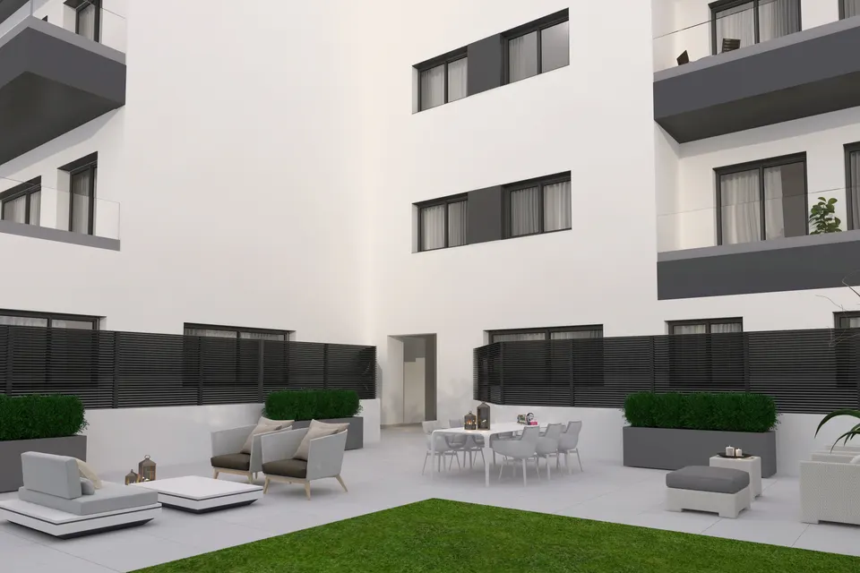 Apartamenty z basenem w Maladze — zdjęcie