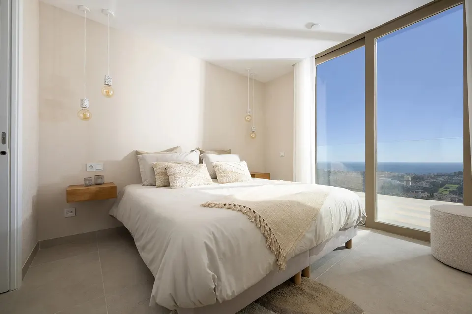 Apartamenty z widokiem na morze w Mijas Costa — zdjęcie