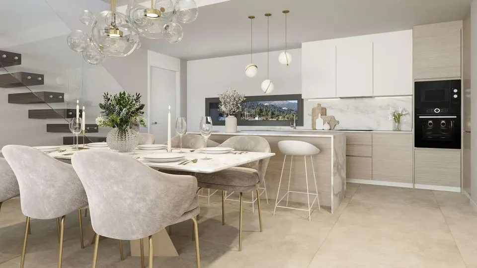 Apartament z widokiem na morze w Benahavís — zdjęcie