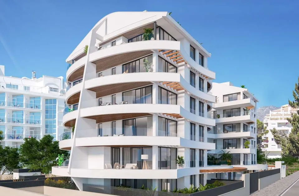Apartament z widokiem na morze w Benalmádena — zdjęcie