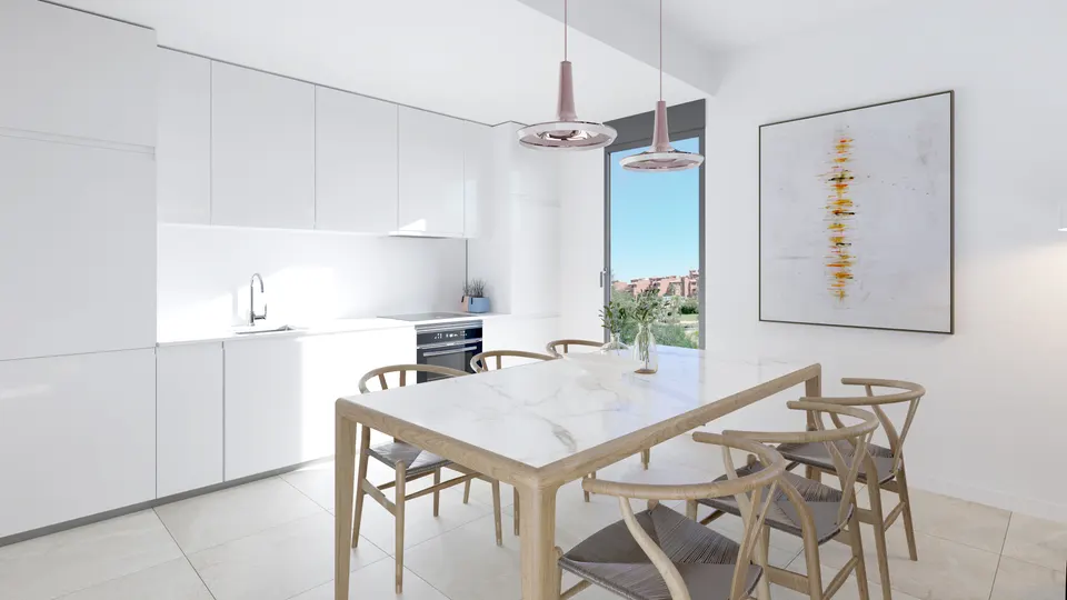 Apartamenty z basenem w Esteponie — zdjęcie