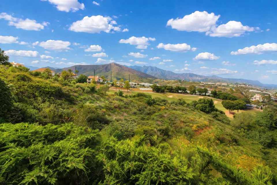 Apartament z tarasem w Mijas — zdjęcie