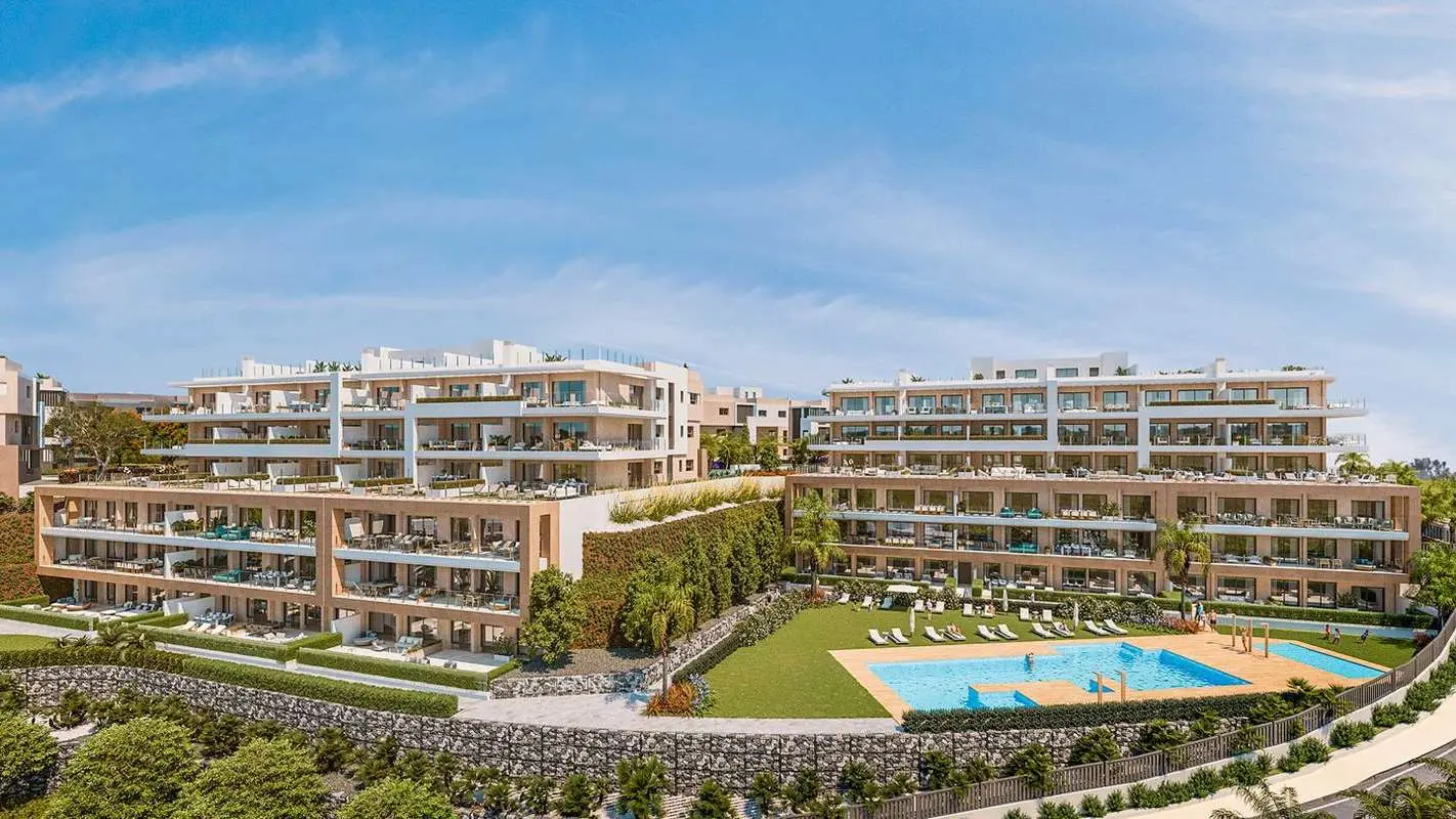 Apartament z widokiem na morze w Esteponie