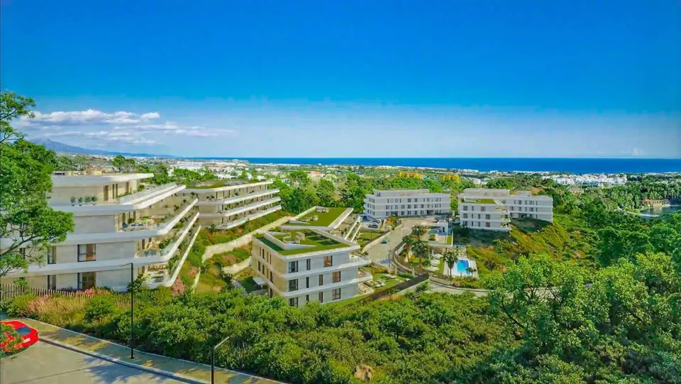 Penthouse z widokiem na morze w Esteponie — zdjęcie