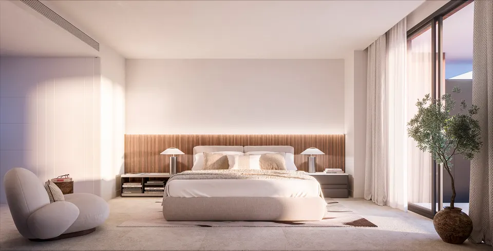 Apartamenty z widokiem na wybrzeże w Benalmádena Pueblo — zdjęcie