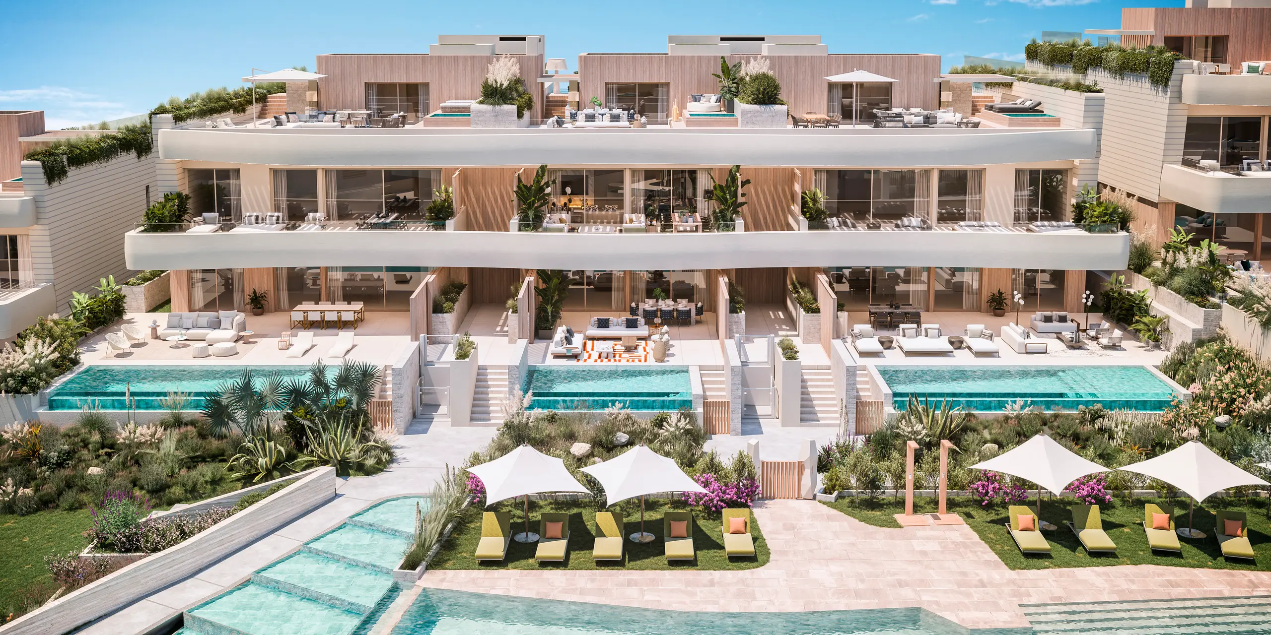 Apartamenty przy plaży w Marbelli