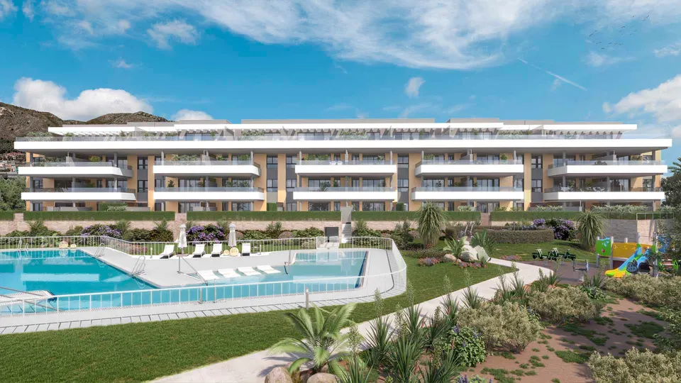 Apartamenty z tarasami w Torremolinos — zdjęcie