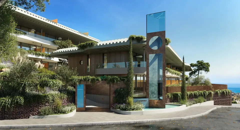 Apartamenty z widokiem na morze w Benalmádena Pueblo — zdjęcie