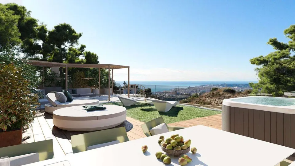 Penthouse z solarium w Mijas — zdjęcie