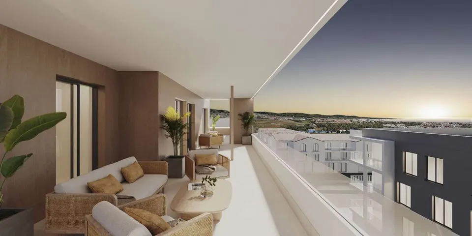 Penthouse z widokiem w Marbelli — zdjęcie