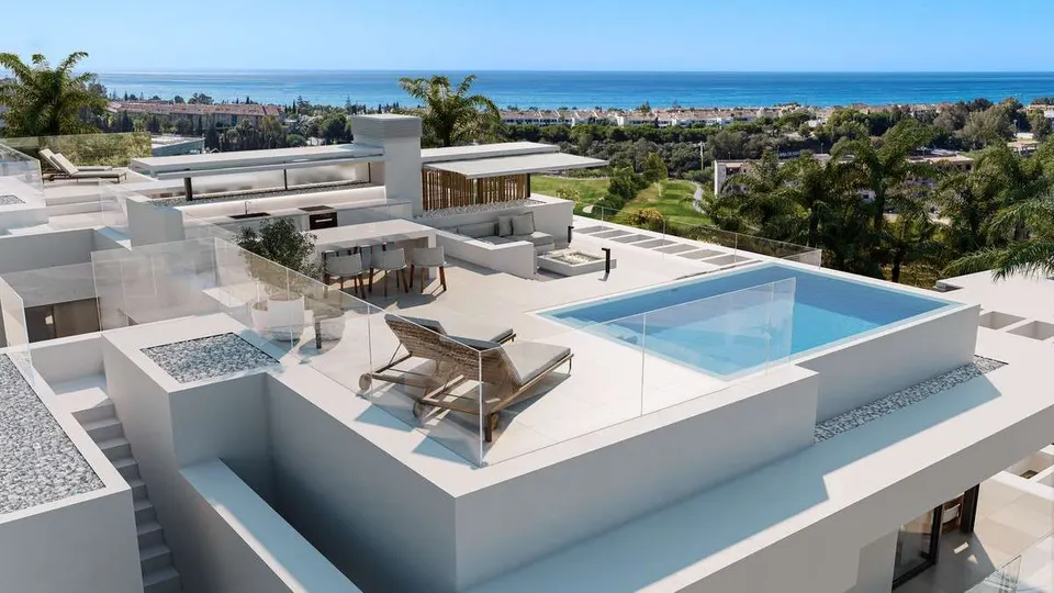 Apartament z luksusem w Santa Clara Golf w Marbelli — zdjęcie