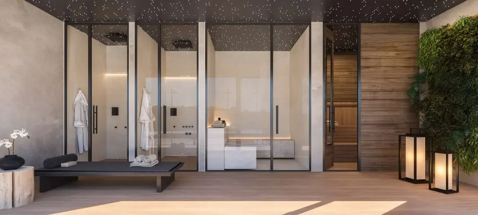 Penthouse z widokiem na morze w Manilvie — zdjęcie
