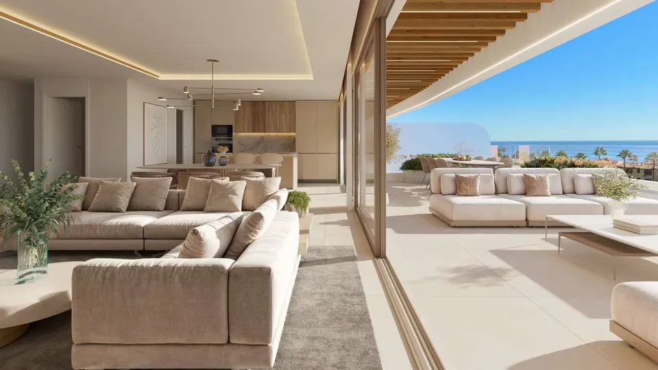 Apartamenty z widokiem na morze w Casares — zdjęcie