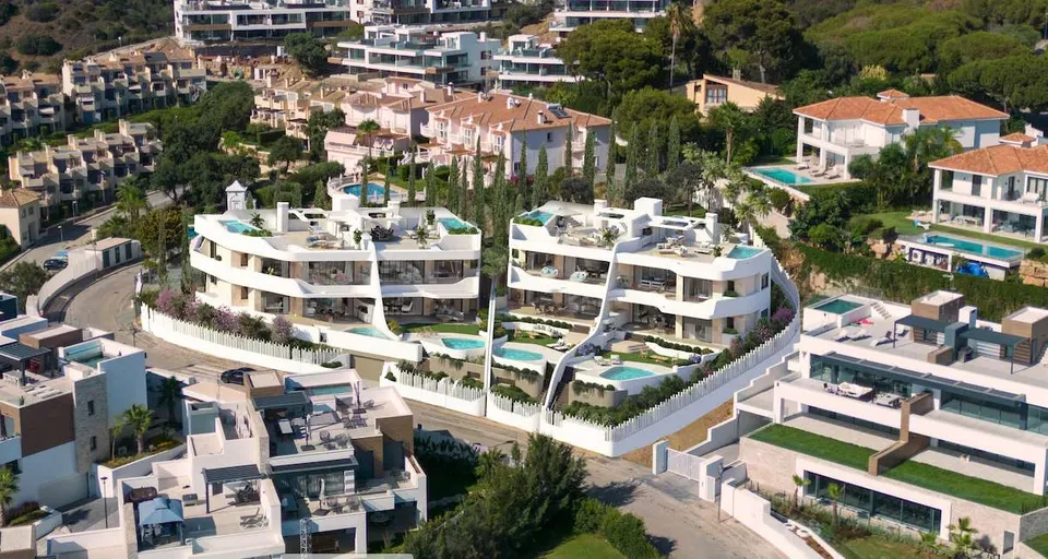 Apartamenty z widokiem na morze w Marbelli — zdjęcie