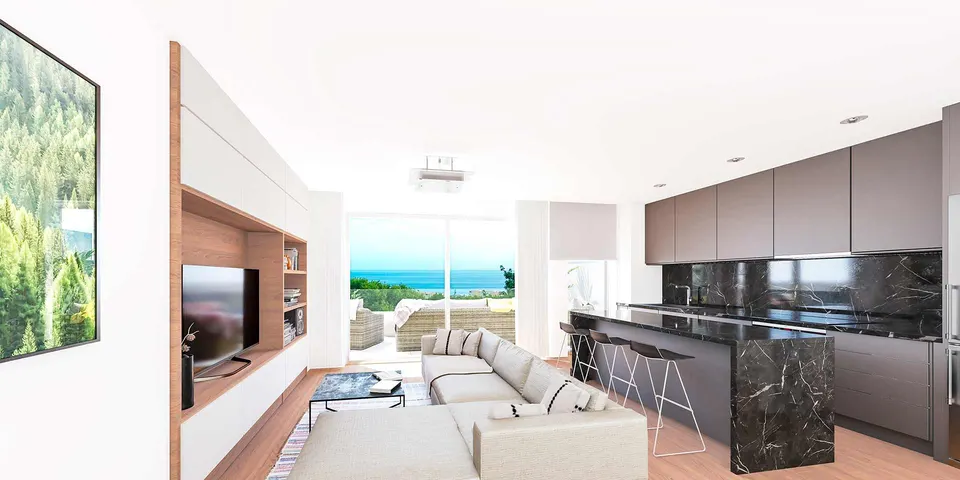 Apartamenty z tarasami w Torremolinos — zdjęcie