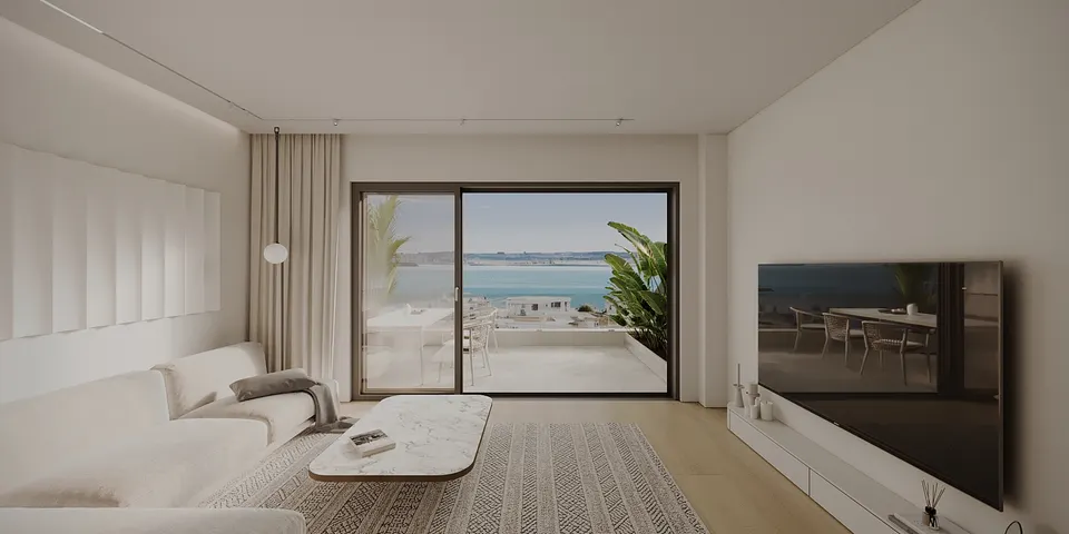 Apartamenty z widokiem na morze w Mijas Costa — zdjęcie