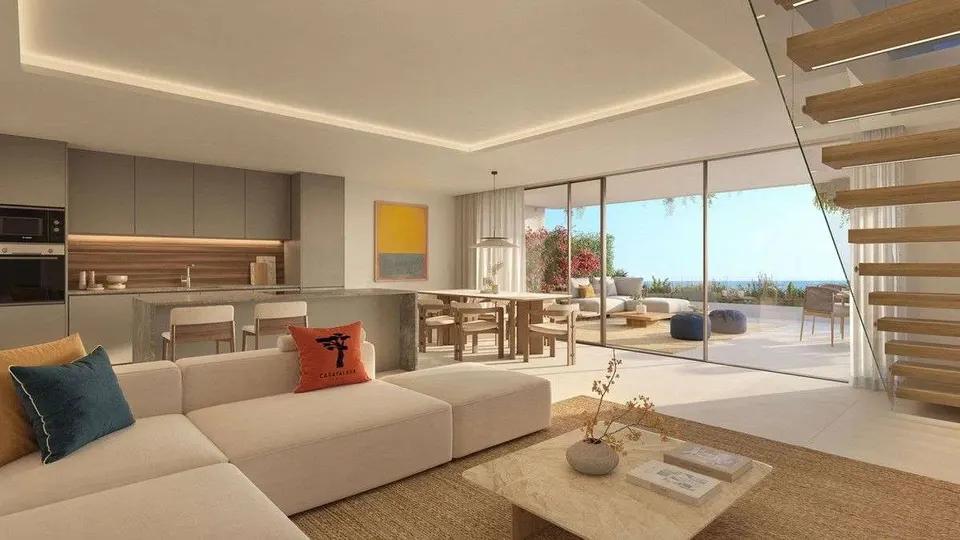 Apartament z widokiem na morze w Benalmádena — zdjęcie