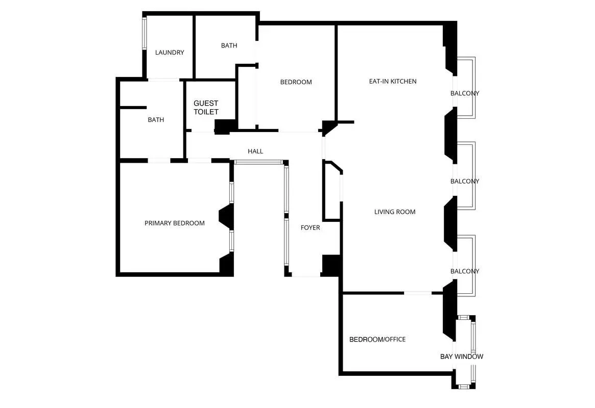 Apartament z odrestaurowanym charakterem w Maladze — Apartament, Málaga Capital