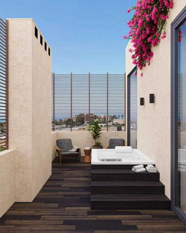 Penthouse z tarasem w Esteponie — zdjęcie