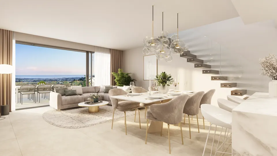 Apartamenty z widokiem na Benahavís — zdjęcie