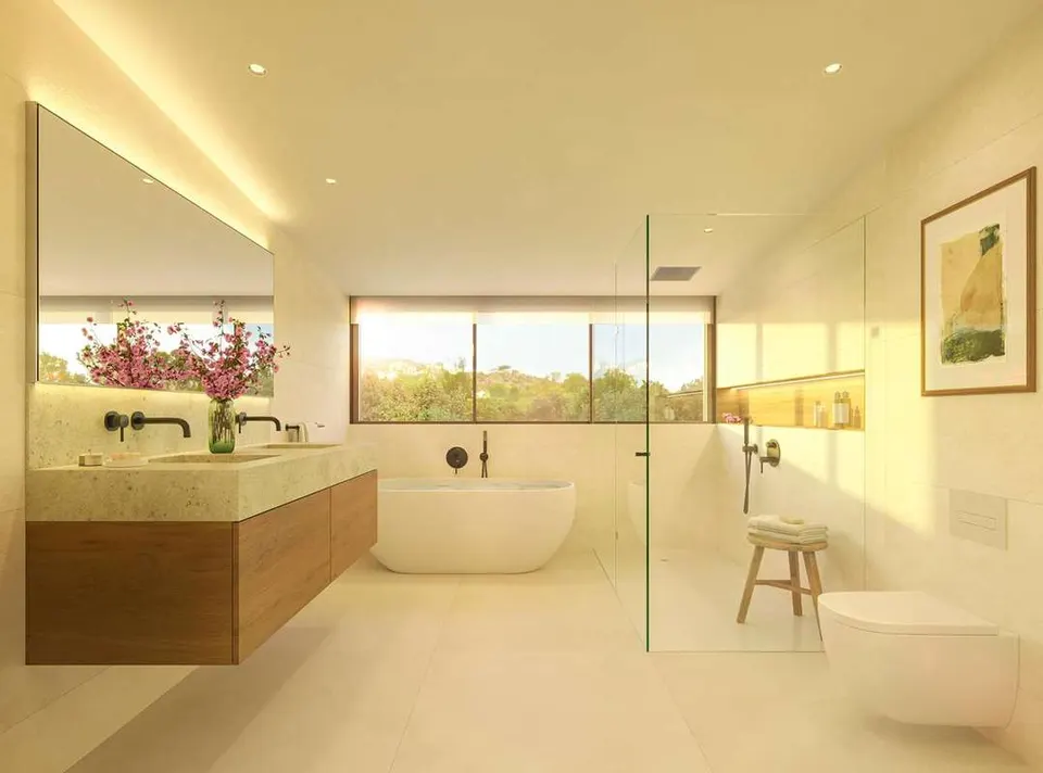 Penthouse z widokiem na morze w Benalmádena — zdjęcie